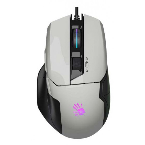 Миша дротова ігрова A4tech W70 Max Bloody (Panda White)