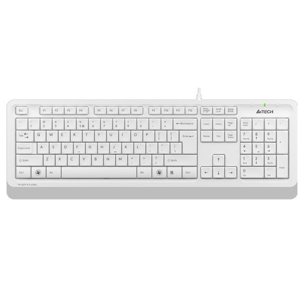 Клавіатура дротова A4tech FK10 (White)