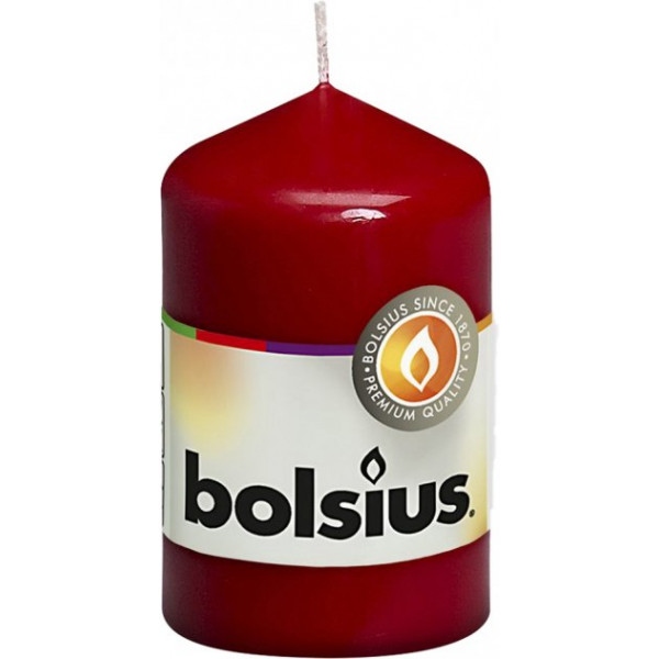 Свічка декоративна Bolsius Бордо 80/50