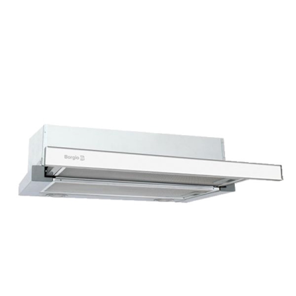 Витяжка вбудована Borgio BLT (TR) 60 White Glass