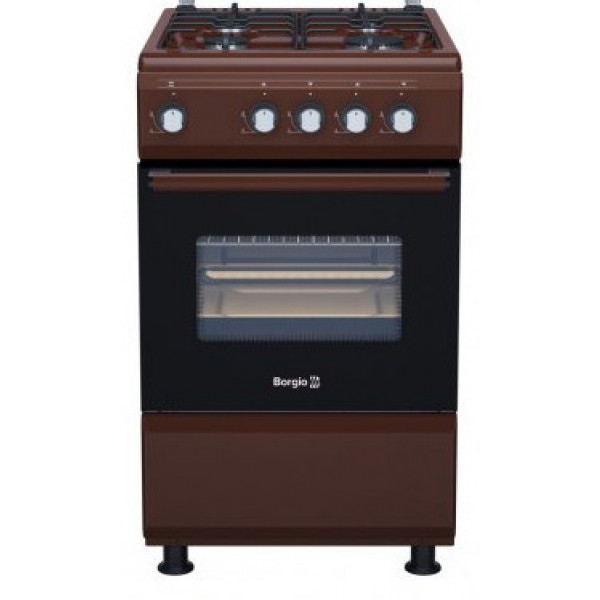 Плита газова Borgio GG 540B MCBL cast iron