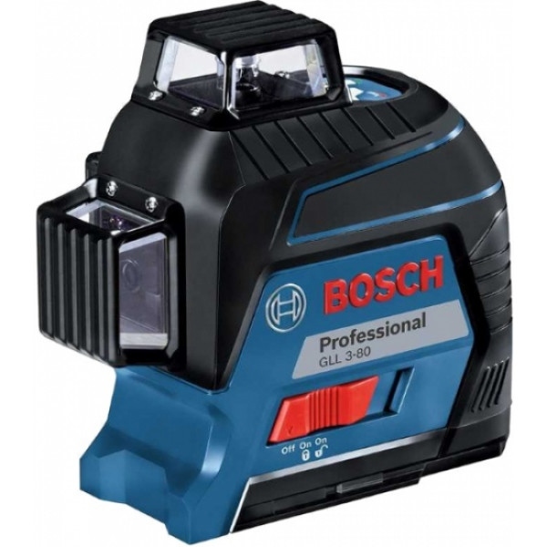Вимірювальний пристрій Bosch GLL 3-80 (AA) + кейс (0.601.063.S00)