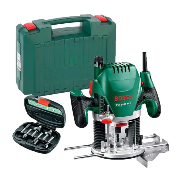 Фрезер Bosch POF 1400 ACE + набор 6 фрез (0.603.26C.801)