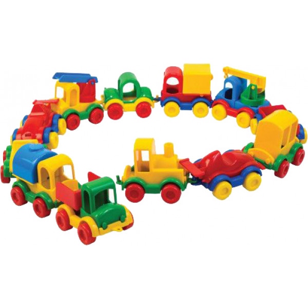Базовий ігровий транспорт для малюка Tigres Авто "Kid Cars" в коробці 12 шт. (39243)