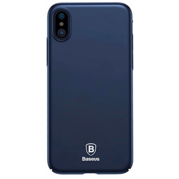 Чохол для смартфону Baseus Thin Series for iPhone X (ZB15) Blue (XK-BS-PL-IPHX-BL)