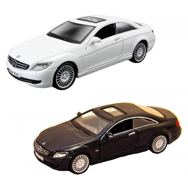 Колекційна машинка 1:32 Bburago Mercedes-Benz CL-550 (білий, чорний, 1:32) (18-43032)