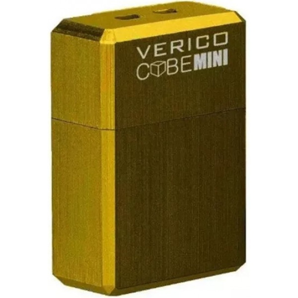 Флеш USB Verico MiniCube 16Gb Gold (1UDOV-M7GDG3-NN)