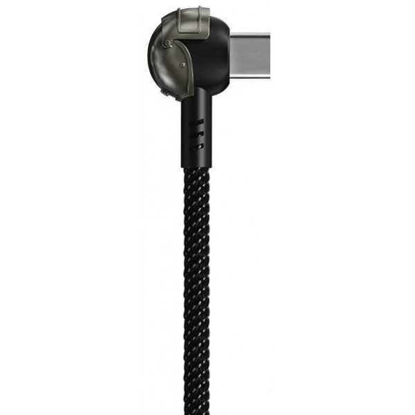 Кабель синхронізації даних Proda Azeada Seeman PD-B42a Type-C Fast Charge 3А Black (PD-B42a-BK)