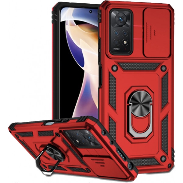 Чохол для смартфона BeCover Military for Xiaomi Redmi Note 11/Note 11S Red (707415)