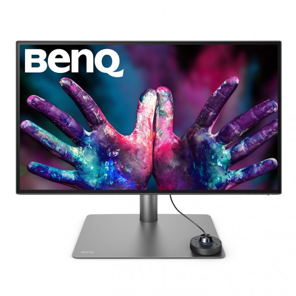 Монітор BenQ PD2725U (9H.LJXLA.TBE) Dark Grey