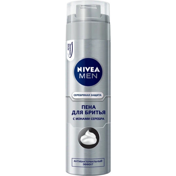 Піна для гоління NIVEA Срібний Захист 200 мл