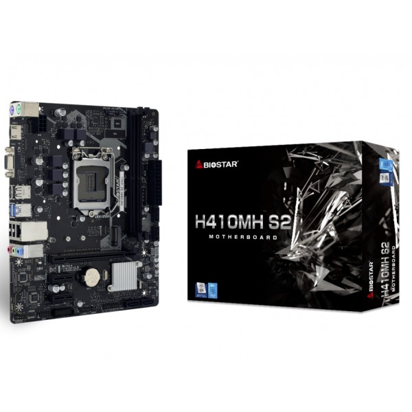 Материнська плата Biostar H410MH S2