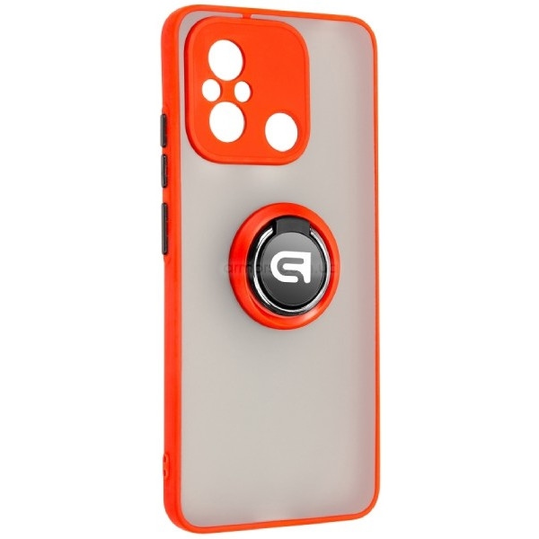 Чохол для смартфону Armorstandart Frosted Matte Ring for Xiaomi Redmi 12C Red (ARM68373)