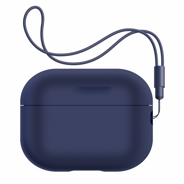 Чохол для навушників Armorstandart Silicone Case with straps for Apple Airpods Pro 2 Dark Blue (ARM68609)