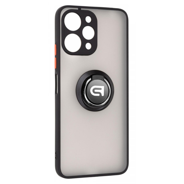 Чохол для смартфону Armorstandart Frosted Matte Ring for Xiaomi Redmi 12 4G Black (ARM68902)