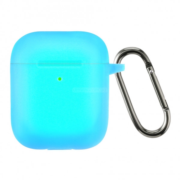 Чохол для навушників Armorstandart Ultrathin Silicone Case With Hook for Apple AirPods 2 Noctilucent (ARM59687)