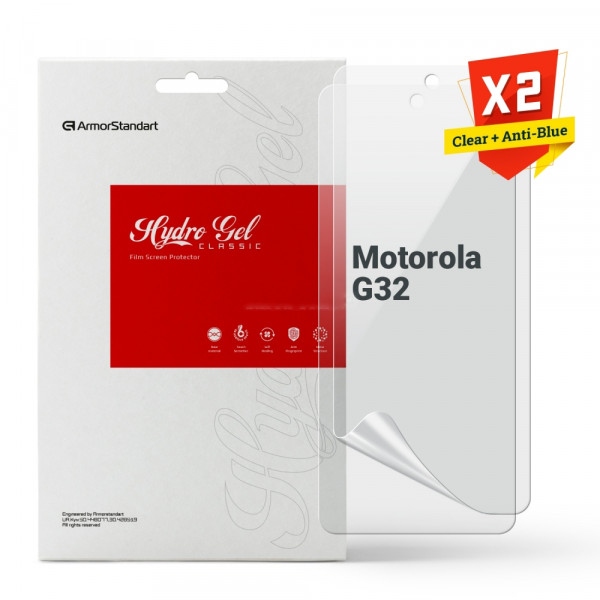 Захисна плівка для смартфону Armorstandart Clear + Anti-Blue for Motorola G32 (ARM66842)