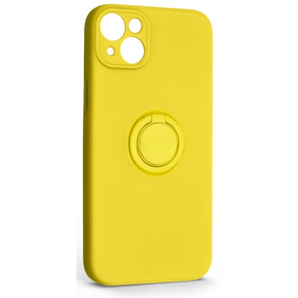 Чохол для смартфону Armorstandart Icon Ring for Apple iPhone 14 Plus Yellow (ARM68700)