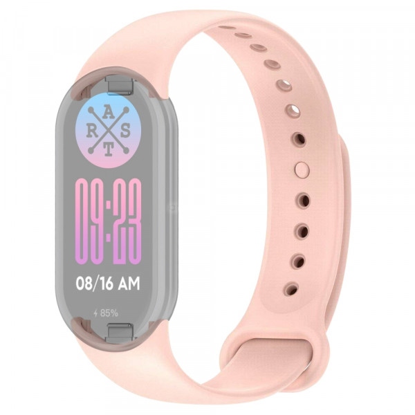 Ремінець для фітнес-браслету Armorstandart for Xiaomi Mi Band 8 Powder Pink (ARM68026)