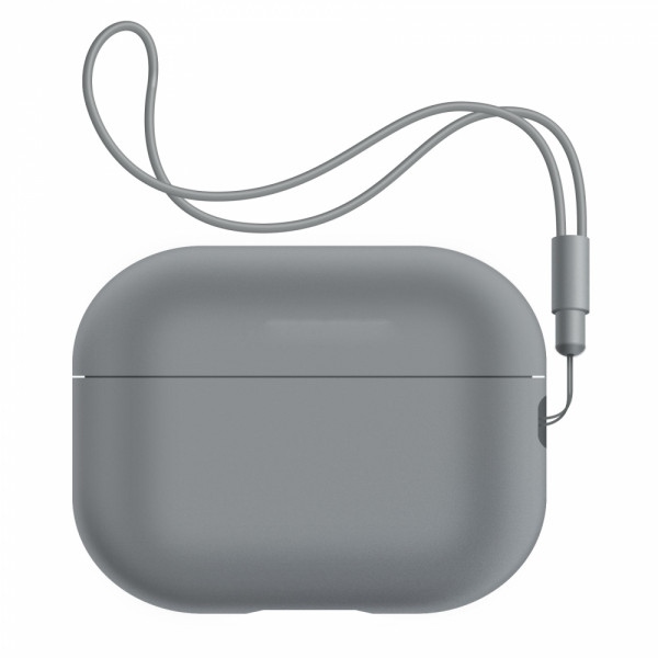 Чохол для навушників Armorstandart Silicone Case with straps for Apple Airpods Pro 2 Gray (ARM68610)