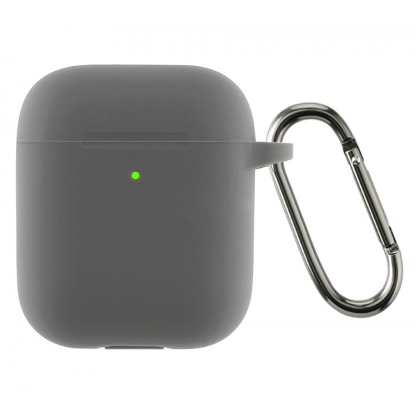 Чохол для навушників Armorstandart Ultrathin Silicone Case With Hook for Apple AirPods 2 Advanced Ash (ARM59677)
