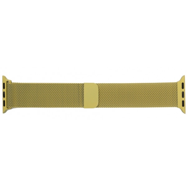 Ремінець для смарт-годинника Armorstandart Milanese Loop Band for Apple Watch All Series 42/44/45/49mm Yellow (ARM55261)
