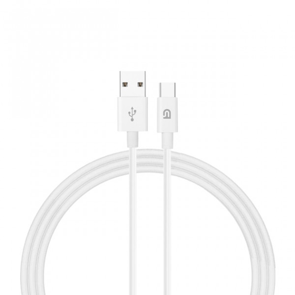Кабель синхронізації даних Armorstandart AMD718L USB-C to USB Cable 1.2m White (ARM64298)