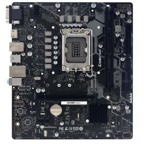 Материнська плата Biostar H610MH