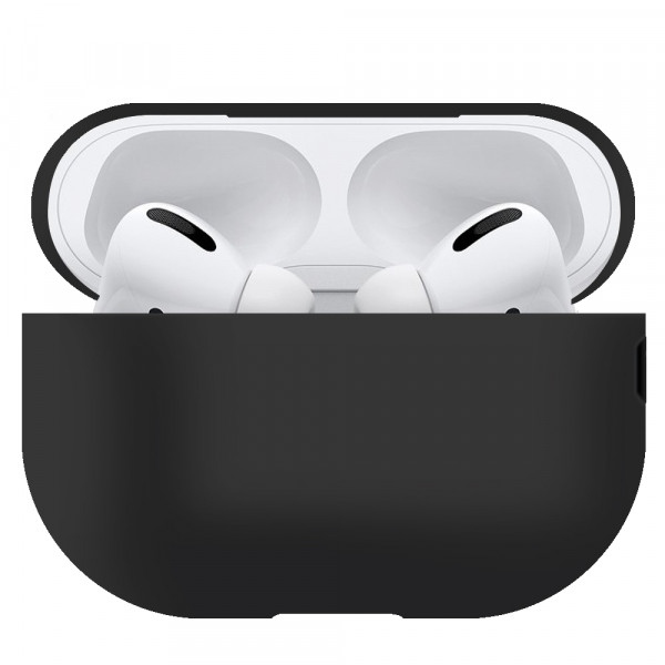 Чохол для навушників MAKE Silicone Black Apple AirPods Pro 2 (MCL-AAP2BK)