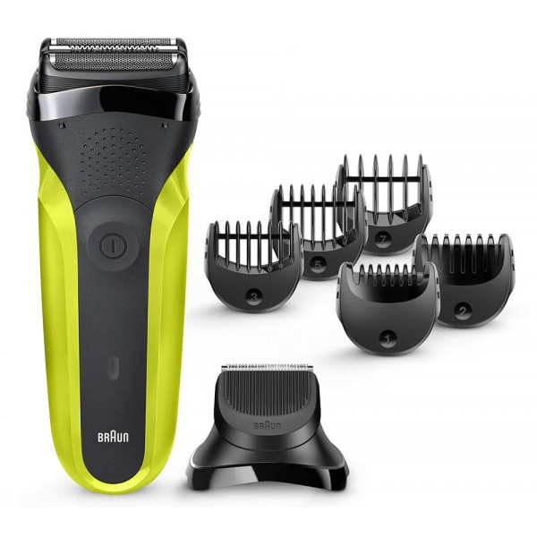 Бритва Braun Series 3 300BT Black/Green