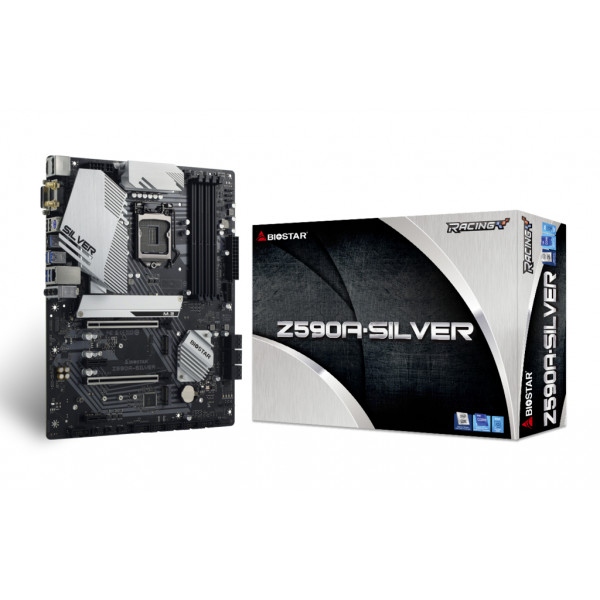 Материнська плата Biostar Z590A-Silver