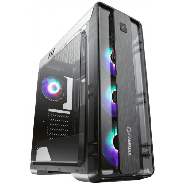 Корпус Gamemax ATX без блока живлення Moonlight FRGB-White