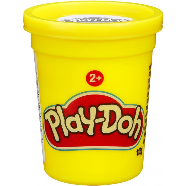 Матеріали Hasbro Play-Doh пластилін в баночці 112 м жовтий (B6756_B7412)