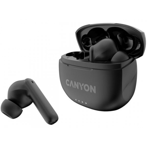 Навушники вкладиші бездротові TWS Canyon TWS-8 (CNS-TWS8B) Black