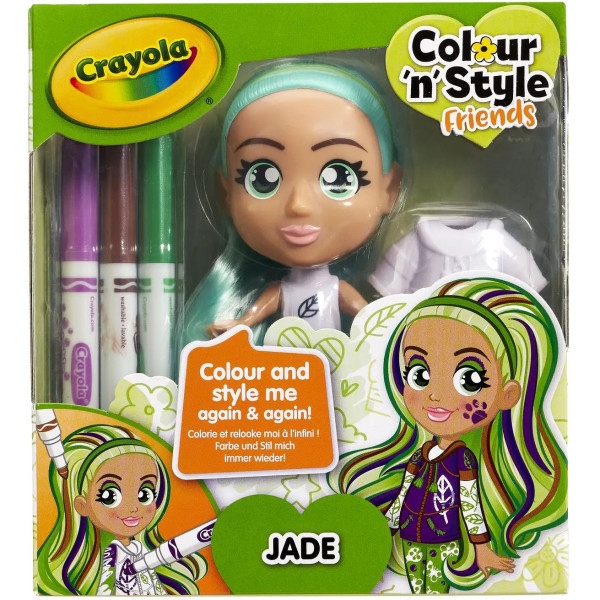 Сюжетно-рольова гра. Салон краси Crayola Colour n Style "Стильні дівчата" Джейд