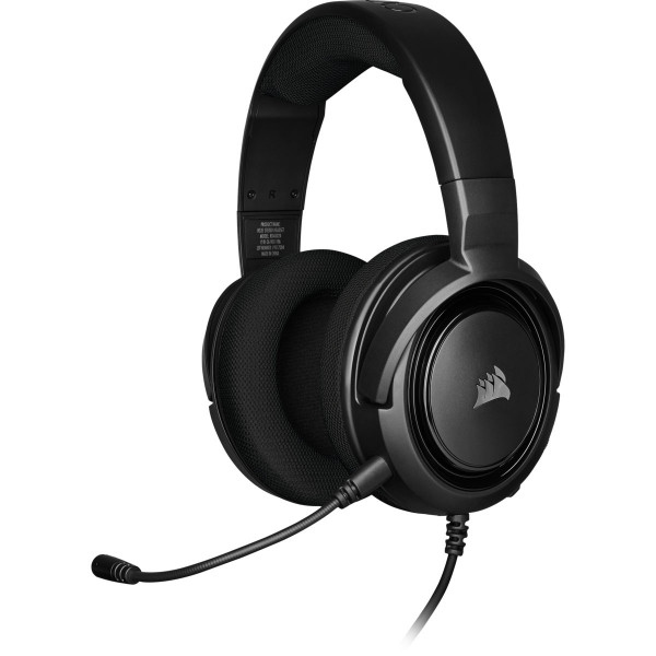Гарнітура дротова ігрова Corsair HS35 Carbon (CA-9011195-EU)