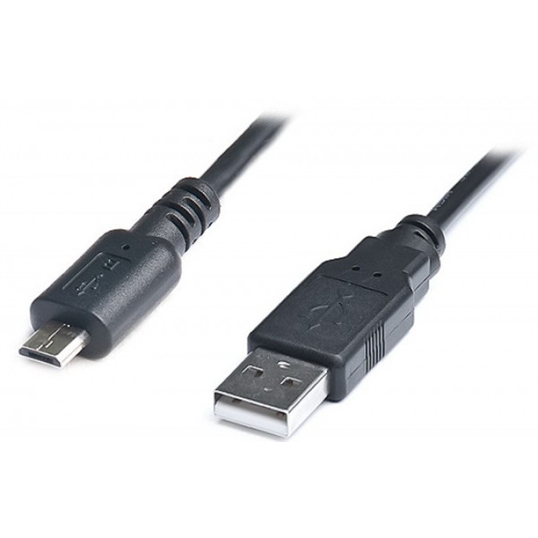 Кабель Cablexpert USB2.0 (М) - microUSB (M) Black 1.8m (CCB-USB2-AMmDM-6)