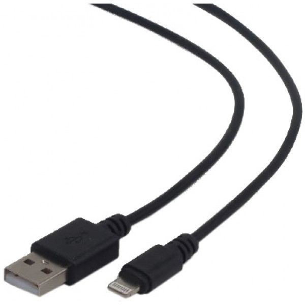 Кабель синхронізації даних Cablexpert USB 2.0 BM - Lightning 2m (CC-USB2-AMLM-2M)