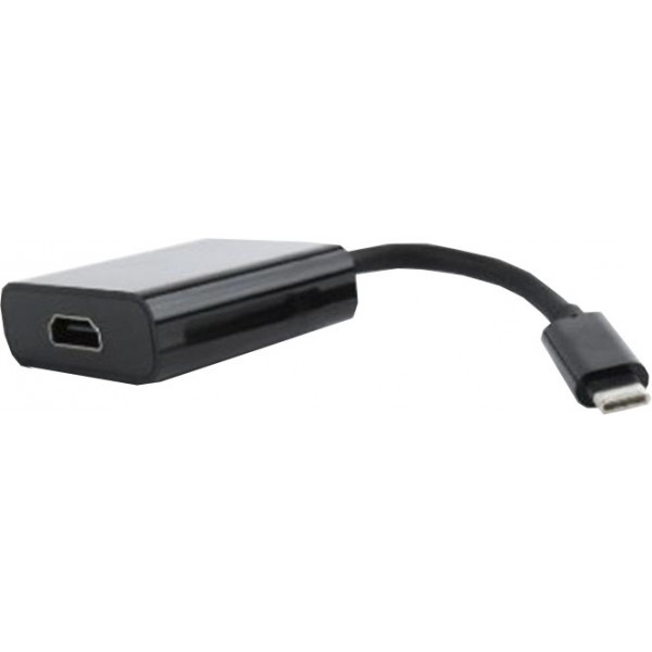 Перехідник Cablexpert USB 3.1 Type C to HDMI 0.15m Black (A-CM-HDMIF-01)