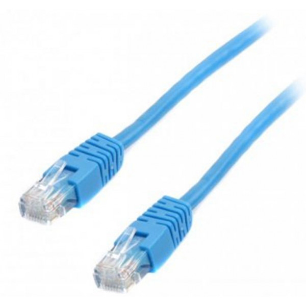 Кабель патч-корд Cablexpert UTP (PP6U-0.5M/B) 50u 0.5m Blue