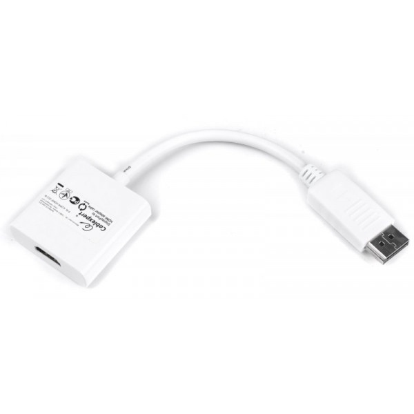 Перехідник Cablexpert DisplayPort to HDMI (A-DPM-HDMIF-002-W)