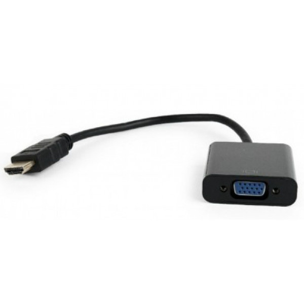 PowerPlant HDMI-VGA 0.15m Black (KD00AS1285)