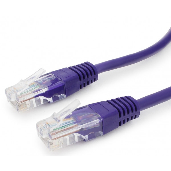 Кабель патч-корд Cablexpert CAT5e UTP 2 м Violet (PP12-2M/V)