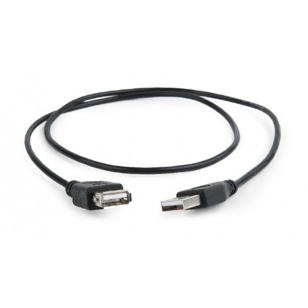 Кабель USB type A - USB type A Cablexpert CC-USB2-AMAF-75CM/300-BK 0.75m