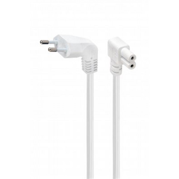 Кабель живлення Cablexpert CEE7/16-C7 2.5m White (PC-184L-VDE-2.5M-W)