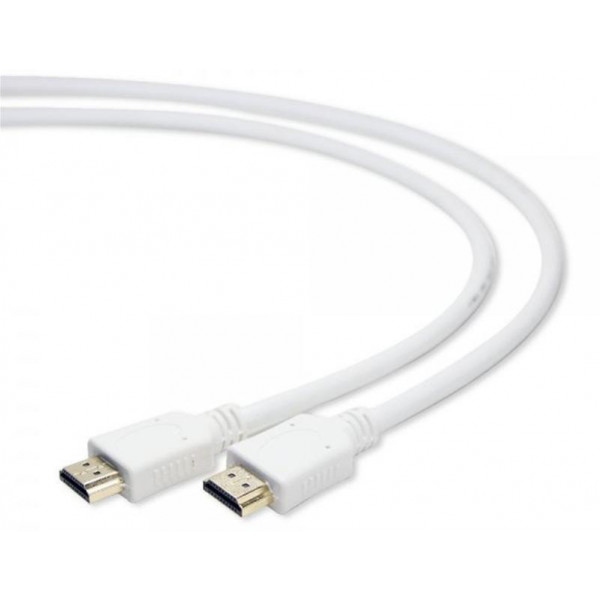 Кабель HDMI Cablexpert HDMI(M) - HDMI(M) v2.0 1m White (CC-HDMI4-W-1M)