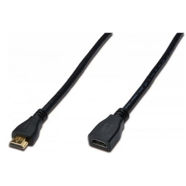 Кабель HDMI Cablexpert HDMI - HDMI v.2.0 Black 0.5m (CC-HDMI4X-0.5M)