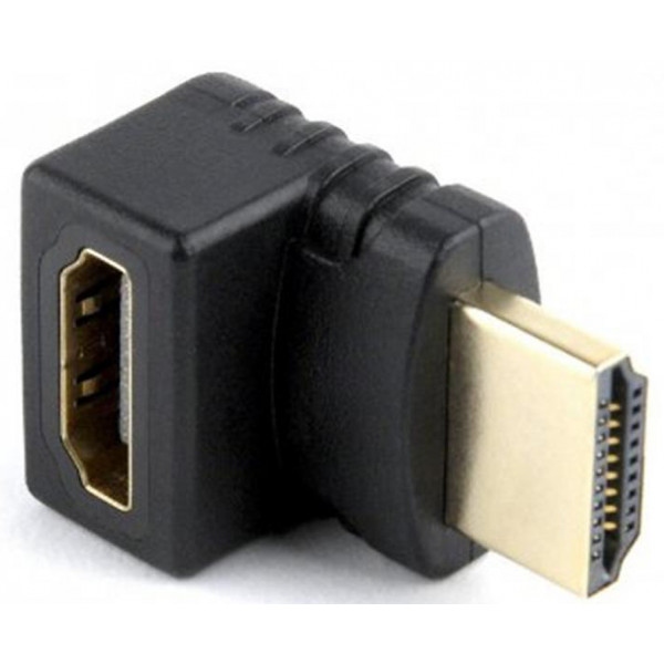 Перехідник HDMI Cablexpert HDMI - HDMI Black (A-HDMI270-FML)