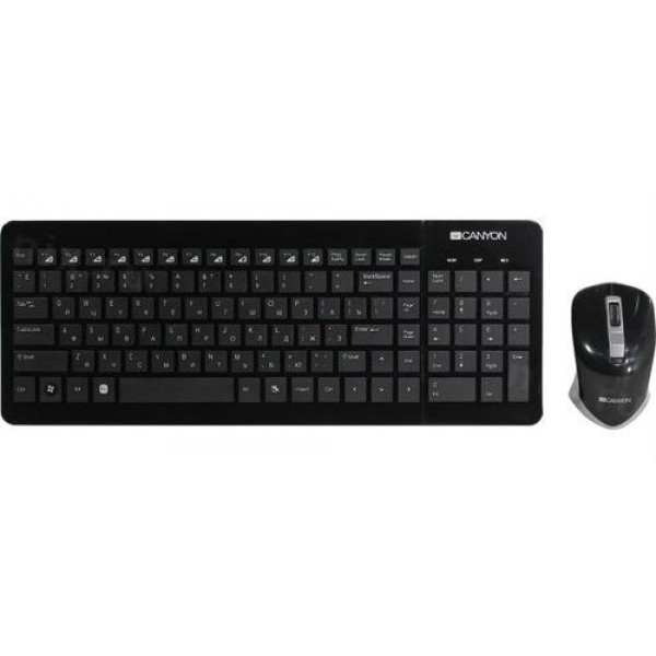 Клавіатура + миша бездротова Canyon CNS-HSETW3-RU