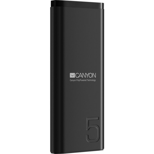 Батарея мобільна Canyon 5000mAh Black (CNE-CPB05B)